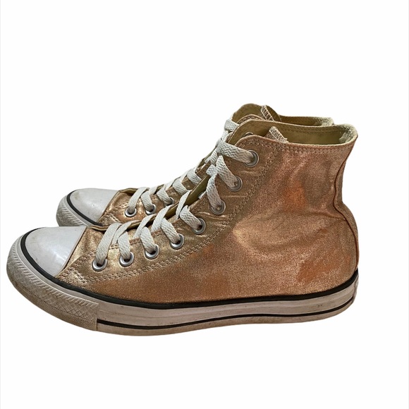 blush high top converse